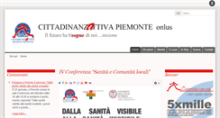 Desktop Screenshot of cittadinanzattivapiemonte.org